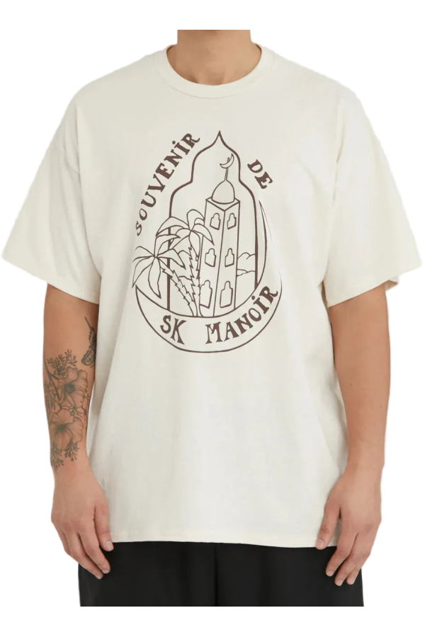 s.k. manor hill Souvenir T-Shirt - Natural