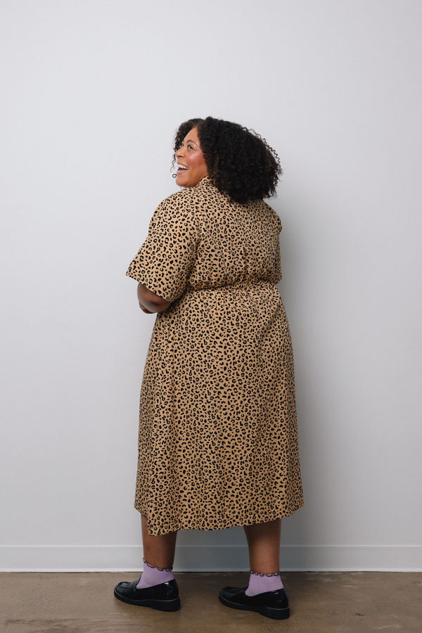 Noble Long Utility Dress - Leopard