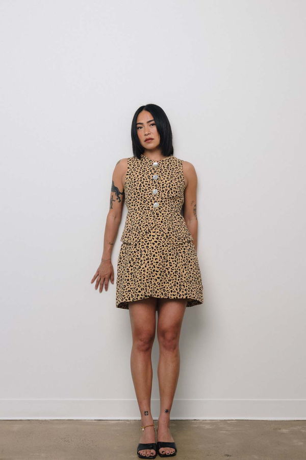 Noble Shell Utility Skort - Leopard