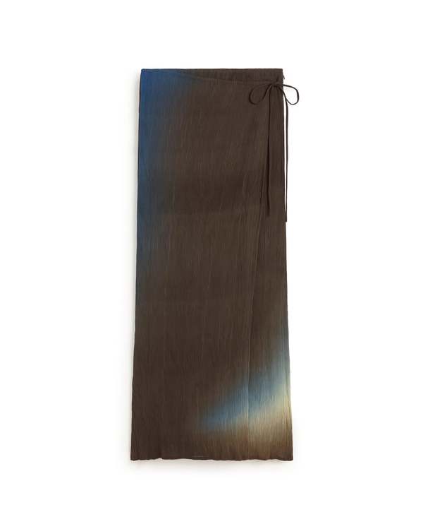 Thinking MU Pauline Long Pleated Skirt