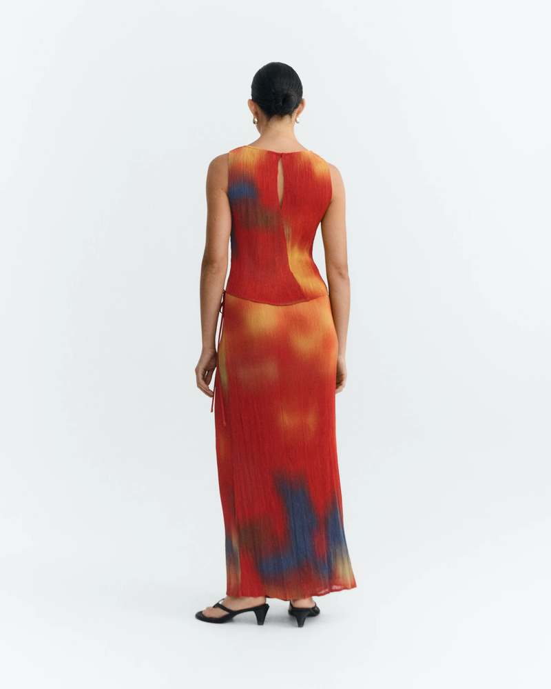Thinking MU Pleated Skirt