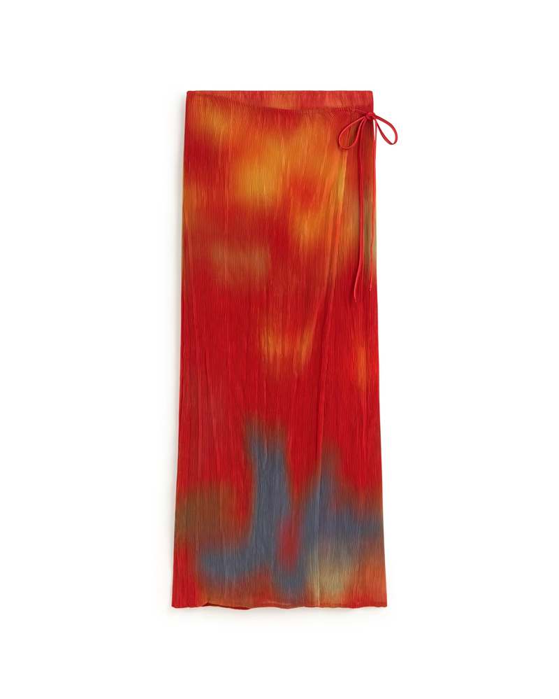Thinking MU Pleated Skirt