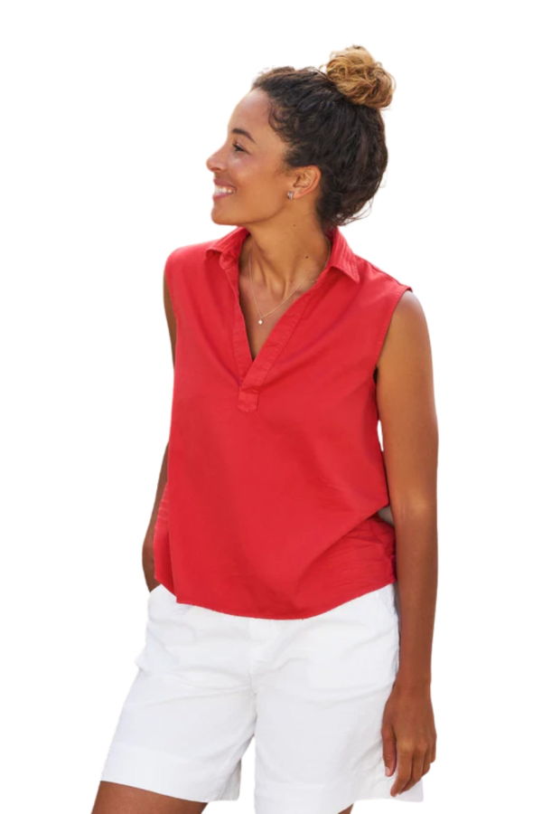 Frank & Eileen Sleeveless Polo Shirt