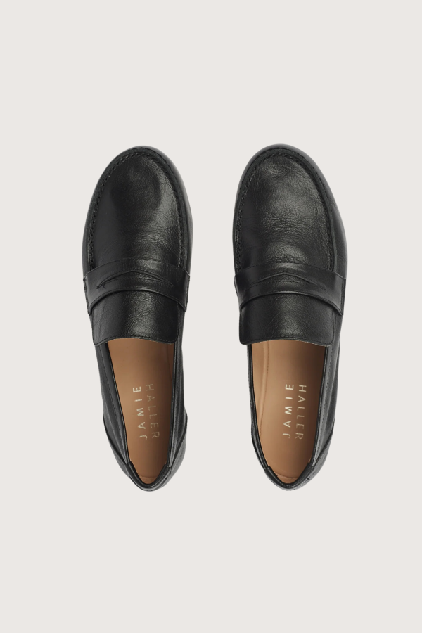 Jamie Haller The Penny Loafer - Black
