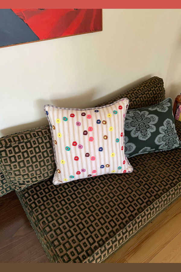 Ace & Jig Hug Piped Pillowcase - Fresco