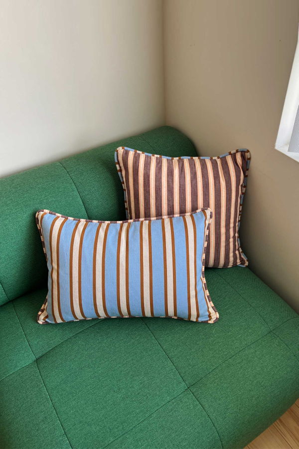 Ace & Jig Snuggle Piped Pillowcase - Hydra
