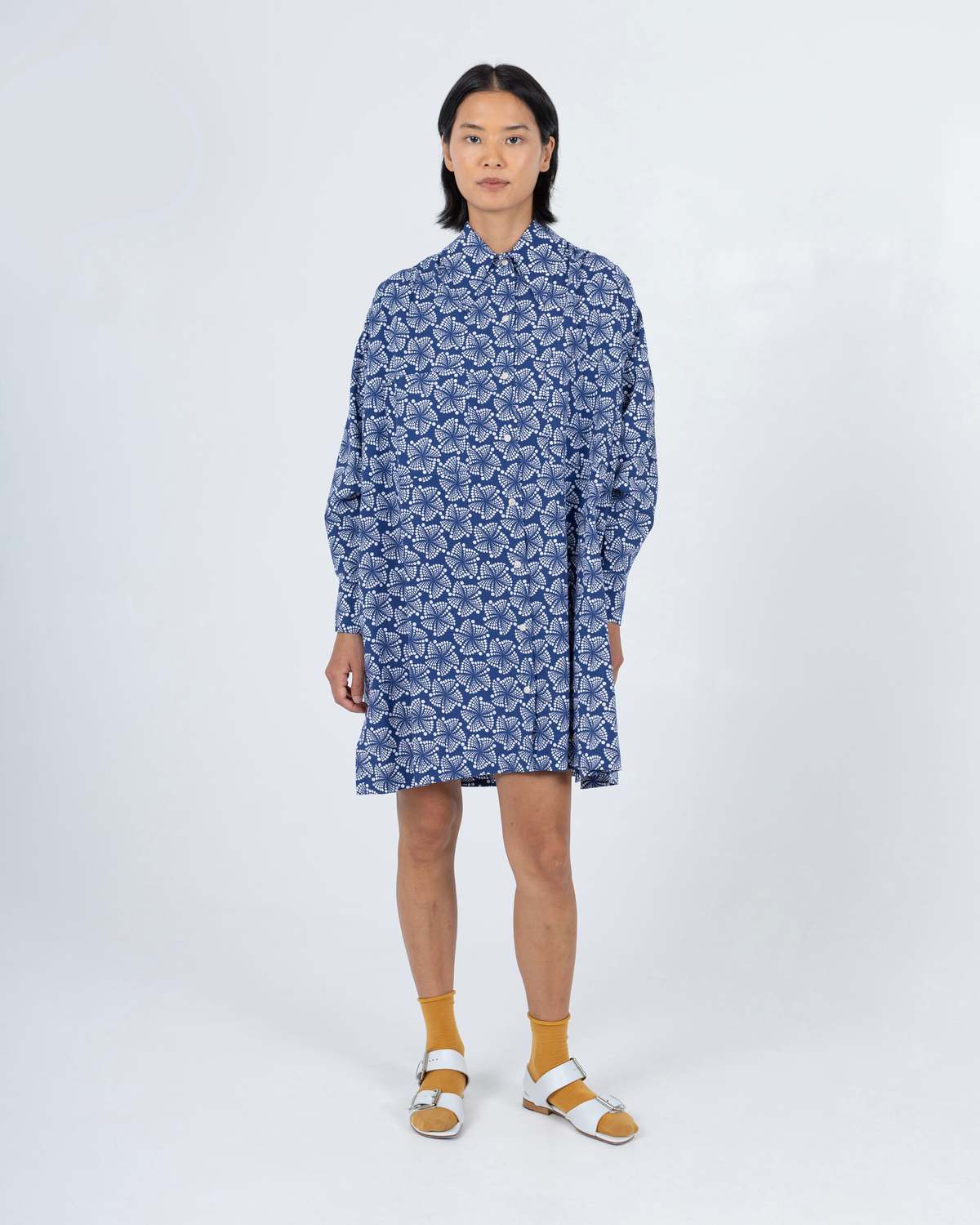 samet Talia Mini Dress Mandala Seersucker - Image 1 of 7