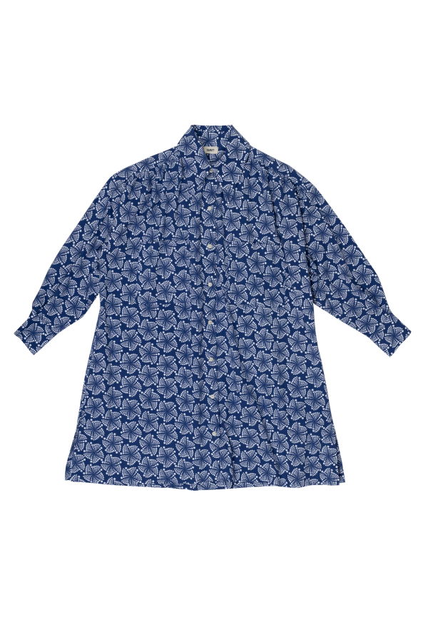 samet Talia Mini Dress Mandala Seersucker