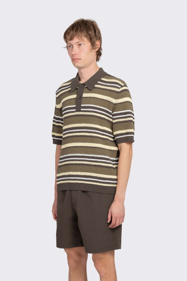 Samsøe Samsøe Samarco Polo SS - Green