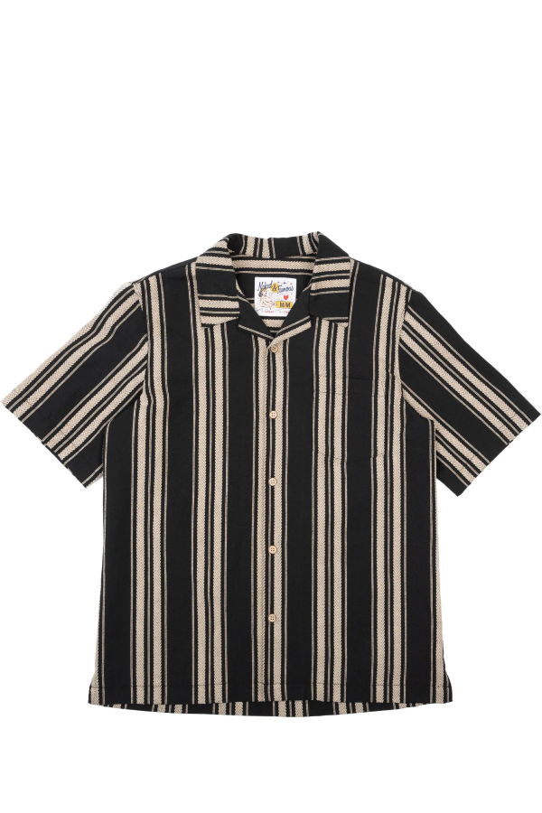 Naked & Famous Aloha Shirt Dobby Bands - Black