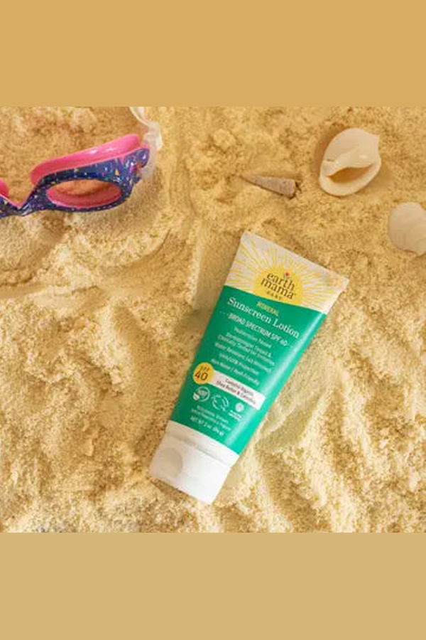 Earth Mama Baby Mineral Sunscreen Lotion SPF 40
