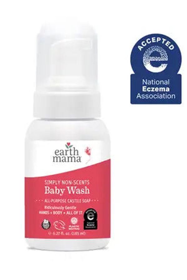 KIDS Earth Mama Simply Non-Scents Castile Baby Wash