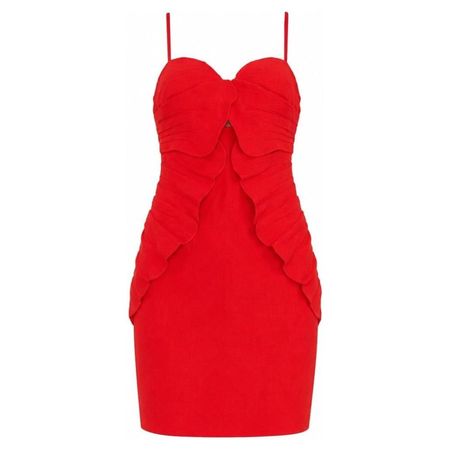 Triarchy Denim Ms. Perri A-Line Crystal Covered Dress | Garmentory