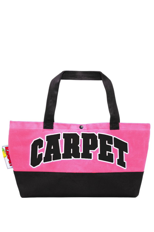 Carpet Company Varsity Waxed Canvas Tote Bag