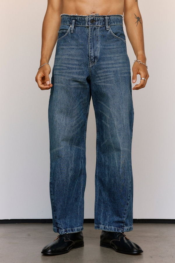 Camiel Fortgens Vintage Wash Denim Wobbly Jeans