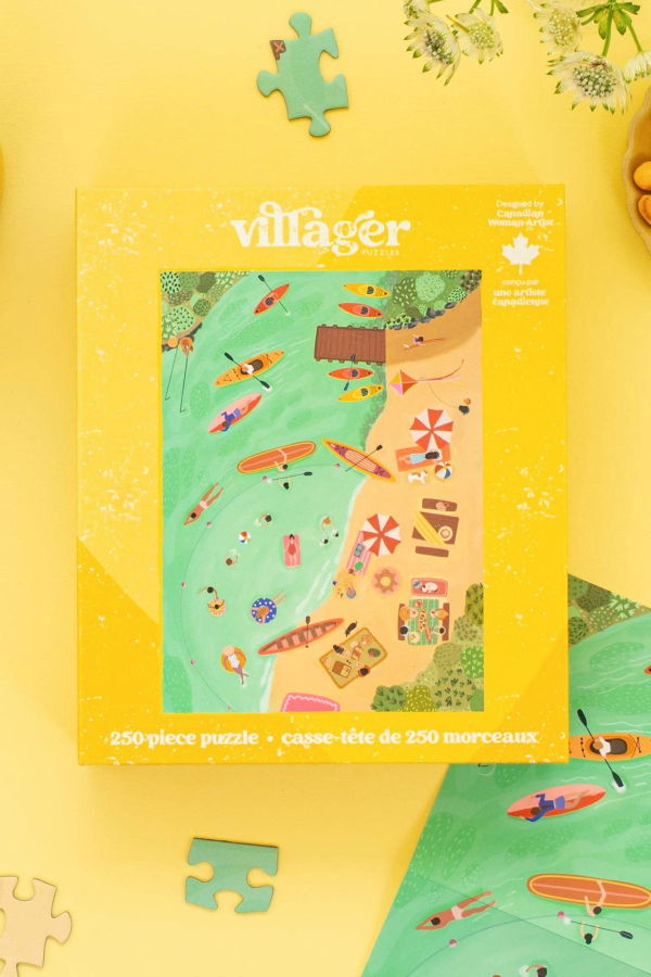 VILLAGER PUZZLES Lake Day 250 Piece Puzzle