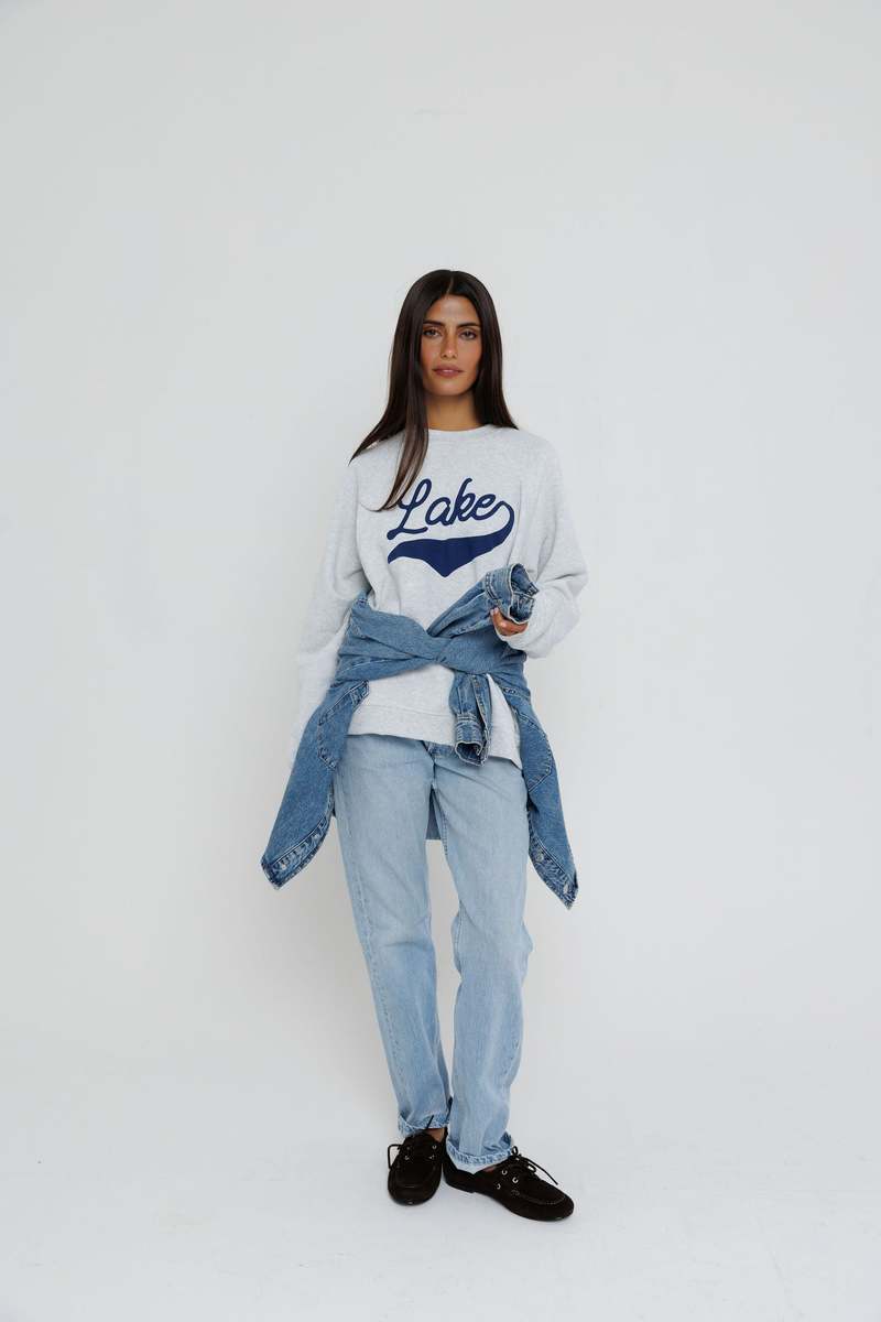 Sunny Somewhere Lake Raglan Sweatshirt
