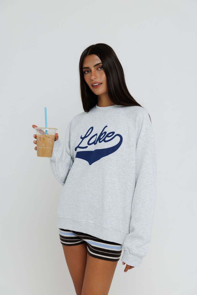Sunny Somewhere Lake Raglan Sweatshirt