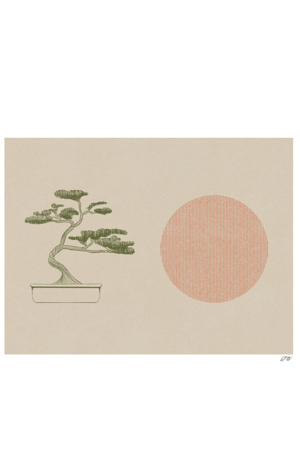 Stephanie Browne Art Bonsai Print