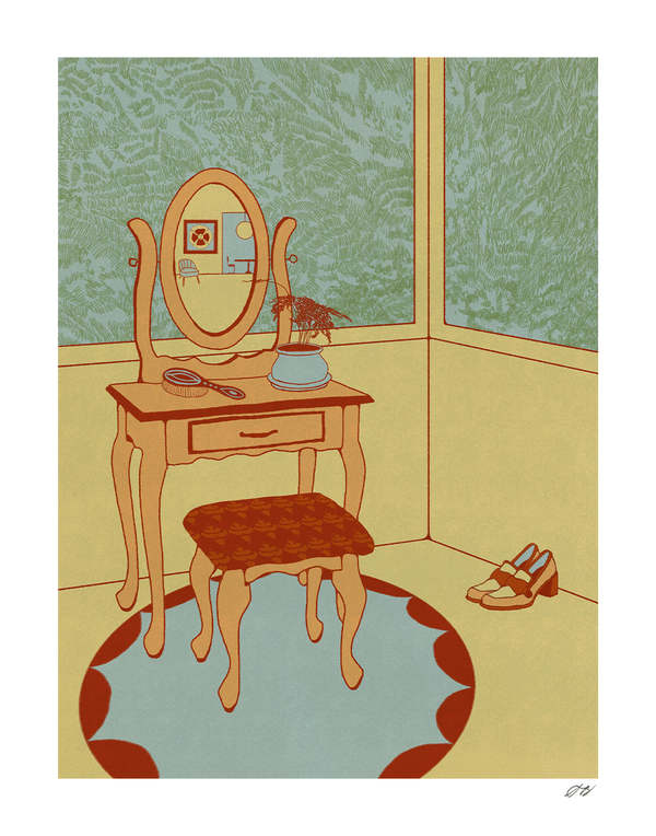 Stephanie Browne Art Vanity Print