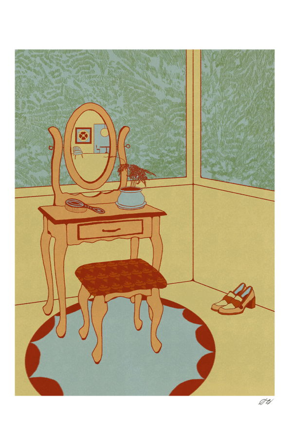 Stephanie Browne Art Vanity Print
