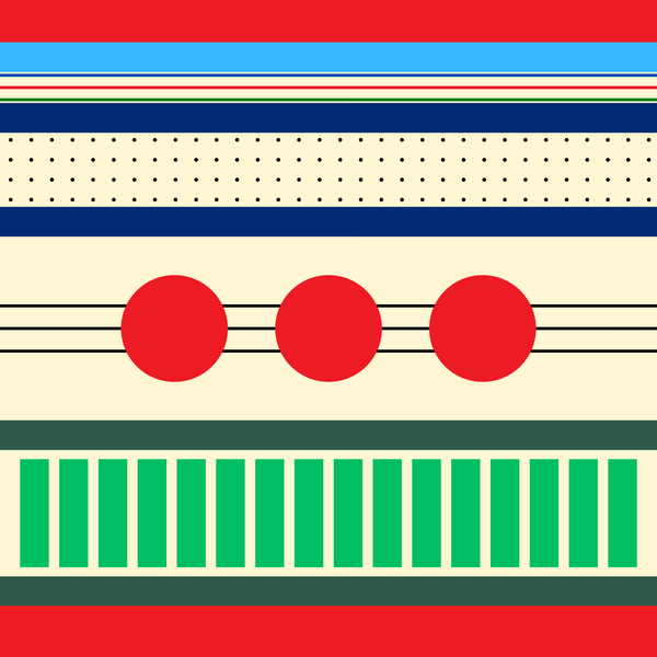 DUSHYANT. Archie Bandana No. 44 - Rhythm and Movement