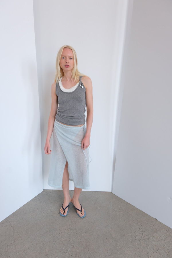 Geel Kate Mohair Wrap Skirt