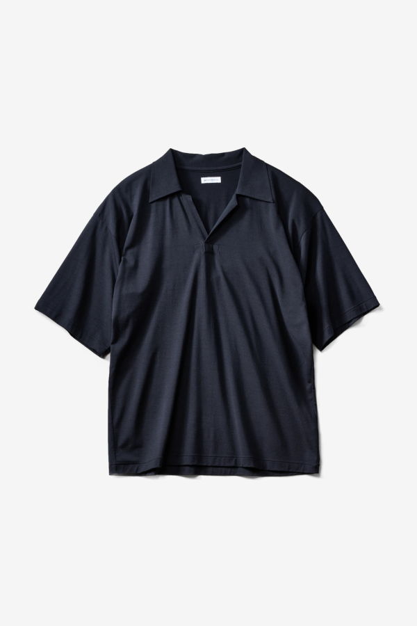 KAPTAIN SUNSHINE Super Soft Merino Tenjiku Half-Sleeve Skipper Polo Shirt