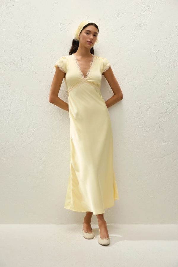 Faithfull The Brand Gala Maxi Dress - Lucia Lake