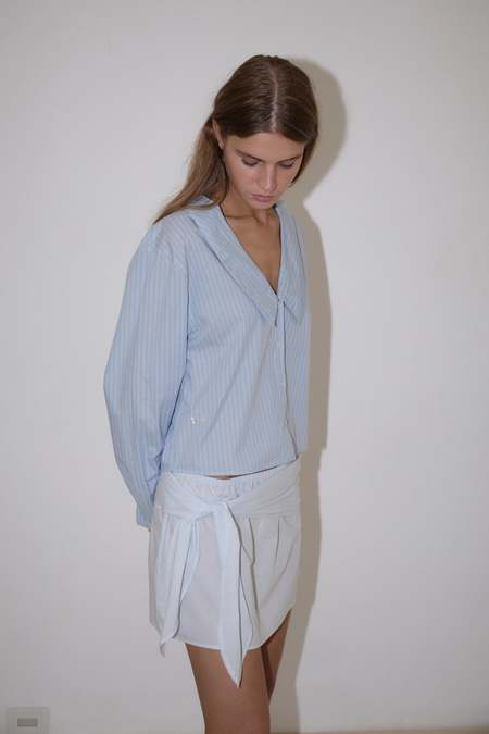 Séfr Rampoua Shirt - Cobalt Blue | Garmentory