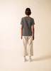 Saint James Etrille II Nautical Striped Tee - Black/Ecru - Thumbnail 2