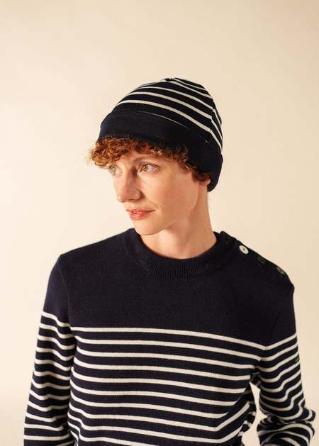J.L - A.L Eyre Beanie - Ryolite Brown | Garmentory