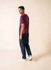 Saint James Levant Modern Breton Shirt - Navy/Red - Thumbnail 4
