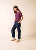 Saint James Levant Modern Breton Shirt - Navy/Red - Thumbnail 5