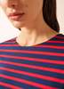 Saint James Levant Modern Breton Shirt - Navy/Red - Thumbnail 6