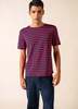 Saint James Levant Modern Breton Shirt - Navy/Red - Thumbnail 8