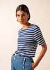 Saint James Levant Modern Breton Shirt - Navy/White - Thumbnail 1
