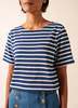 Saint James Levant Modern Breton Shirt - Navy/White - Thumbnail 8
