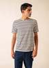 Saint James Levant Modern Breton Shirt - White/Black - Thumbnail 7