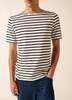 Saint James Levant Modern Breton Shirt - White/Black - Thumbnail 8