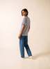 Saint James Levant Modern Breton Shirt - White/Navy - Thumbnail 2