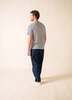 Saint James Levant Modern Breton Shirt - White/Navy - Thumbnail 4