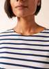 Saint James Levant Modern Breton Shirt - White/Navy - Thumbnail 7