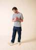 Saint James Levant Modern Breton Shirt - White/Navy - Thumbnail 8