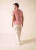 Saint James Levant Modern Breton Shirt - White/Red - Thumbnail 4