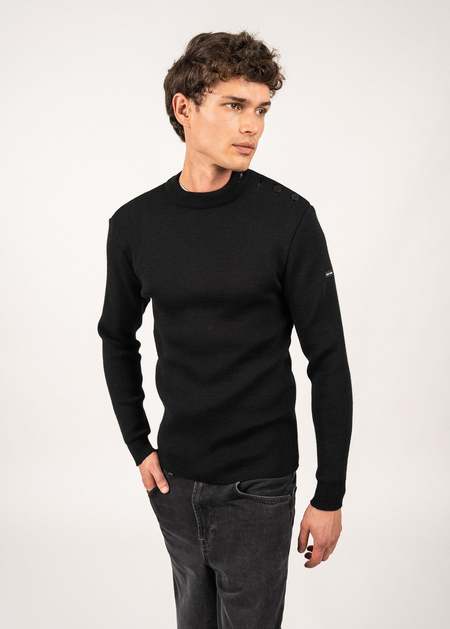Doublet Recycled Wool Stripe Knit - Black/Red | Garmentory