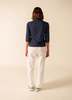Saint James Oleron Polo Shirt - Navy - Thumbnail 3