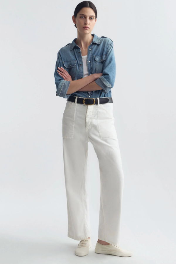 Nili Lotan Whitney Cotton Pant