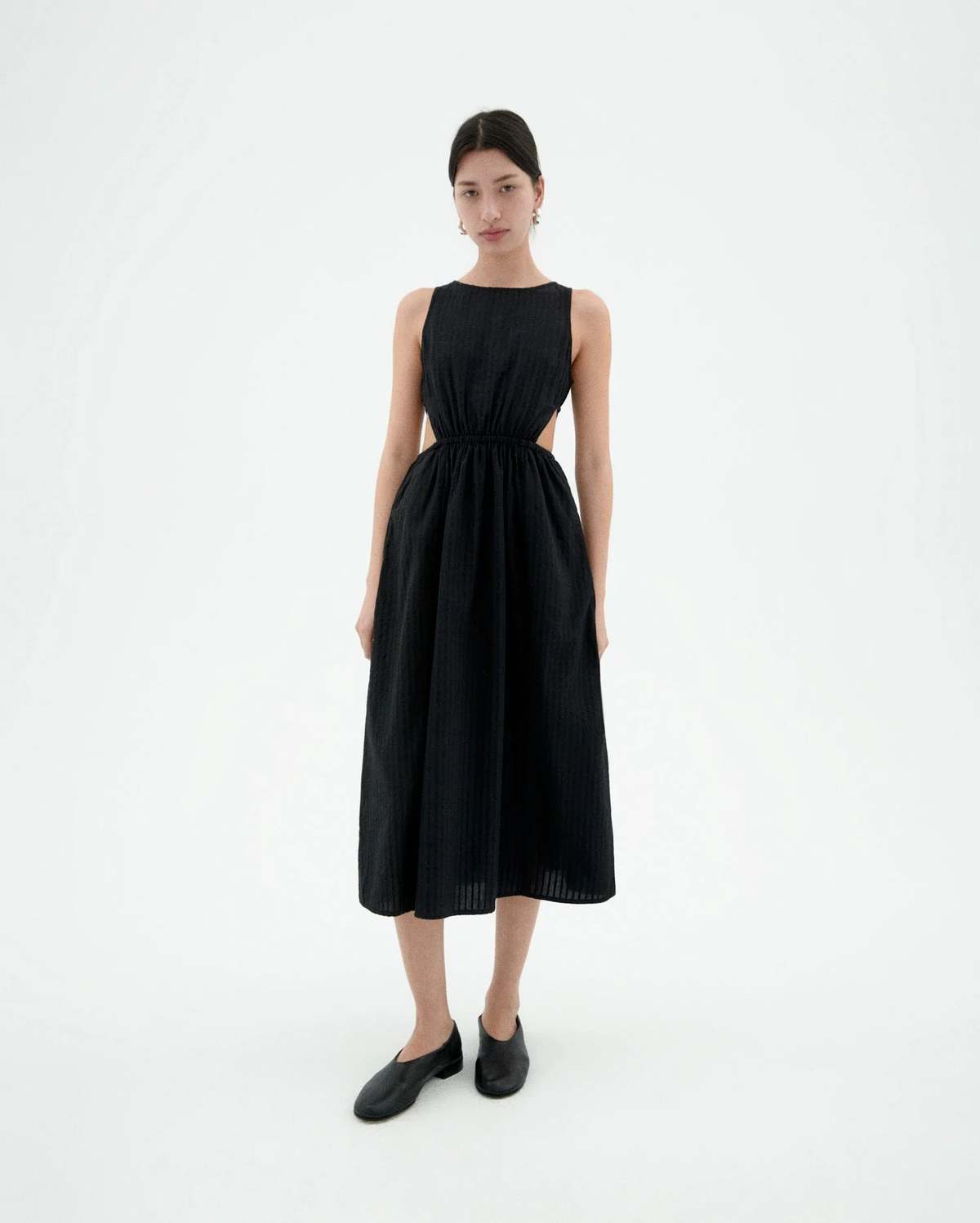Thinking MU Kin Seersucker Dress - Image 1 of 7