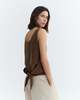 Thinking MU Cupro Top with Bow - Thumbnail 2